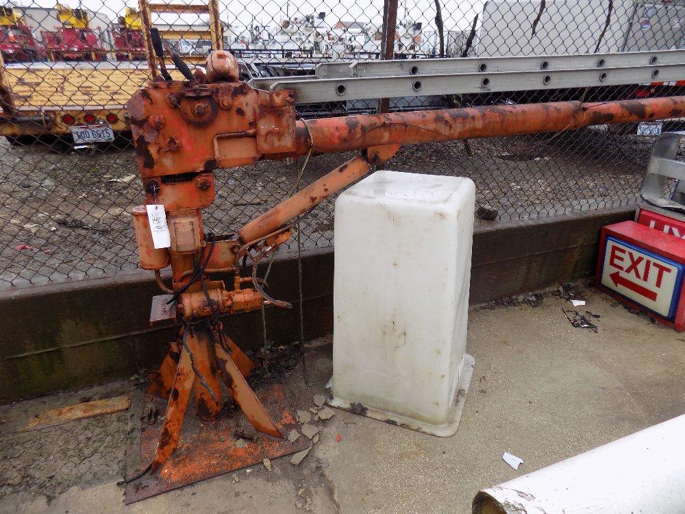 Old Bed Mount Crane Jib