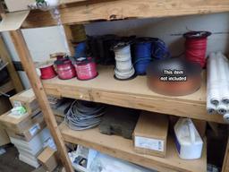 Contents of Semi Trailer inc. Spool Wire, Light Fixtures, Power Tools, Bulbs & Hardware