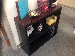 Modern cubicle desk with three sides stands