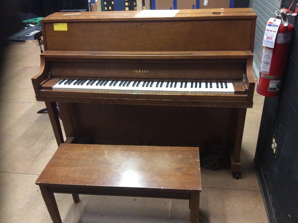 Yamaha piano with bench