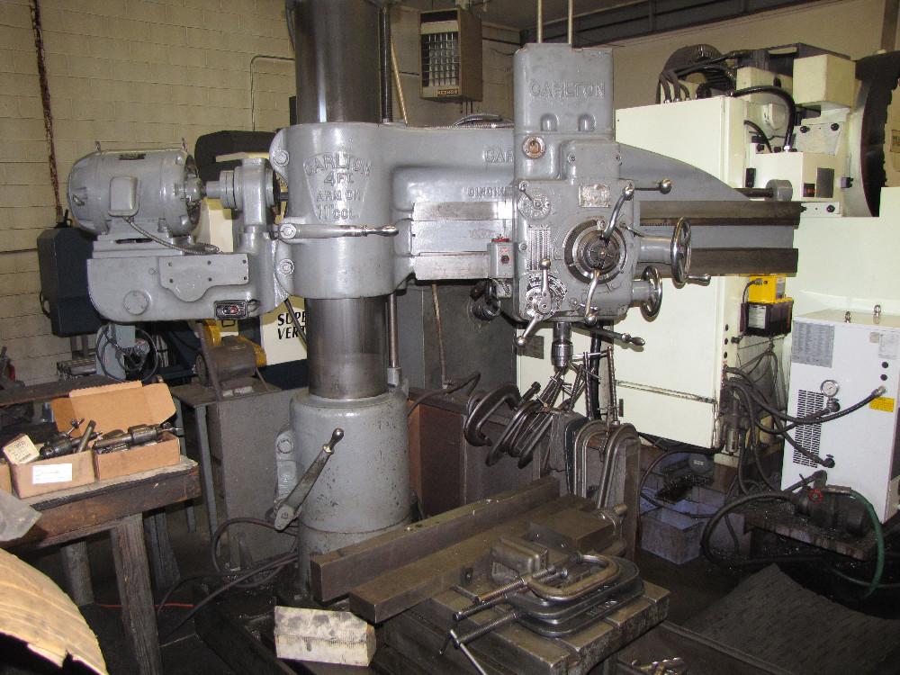 Carlton 4x11 Radial Arm Drill Press