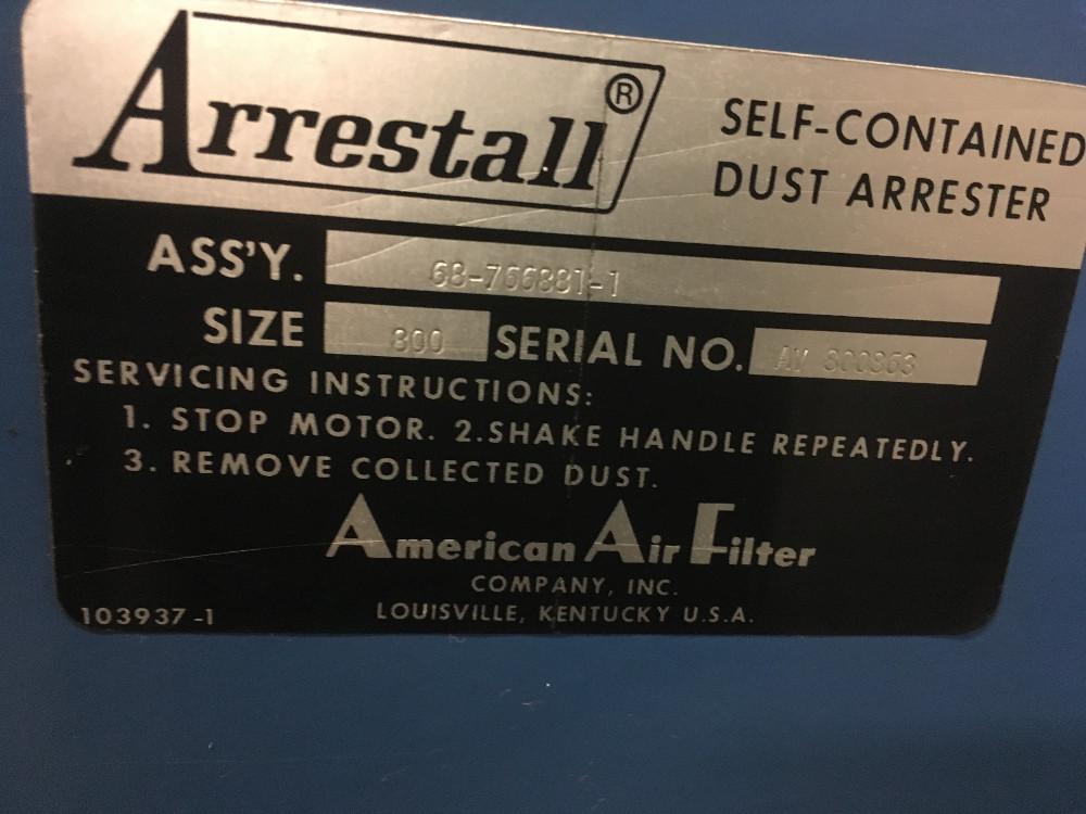 Arrestall 800 Dust Collector