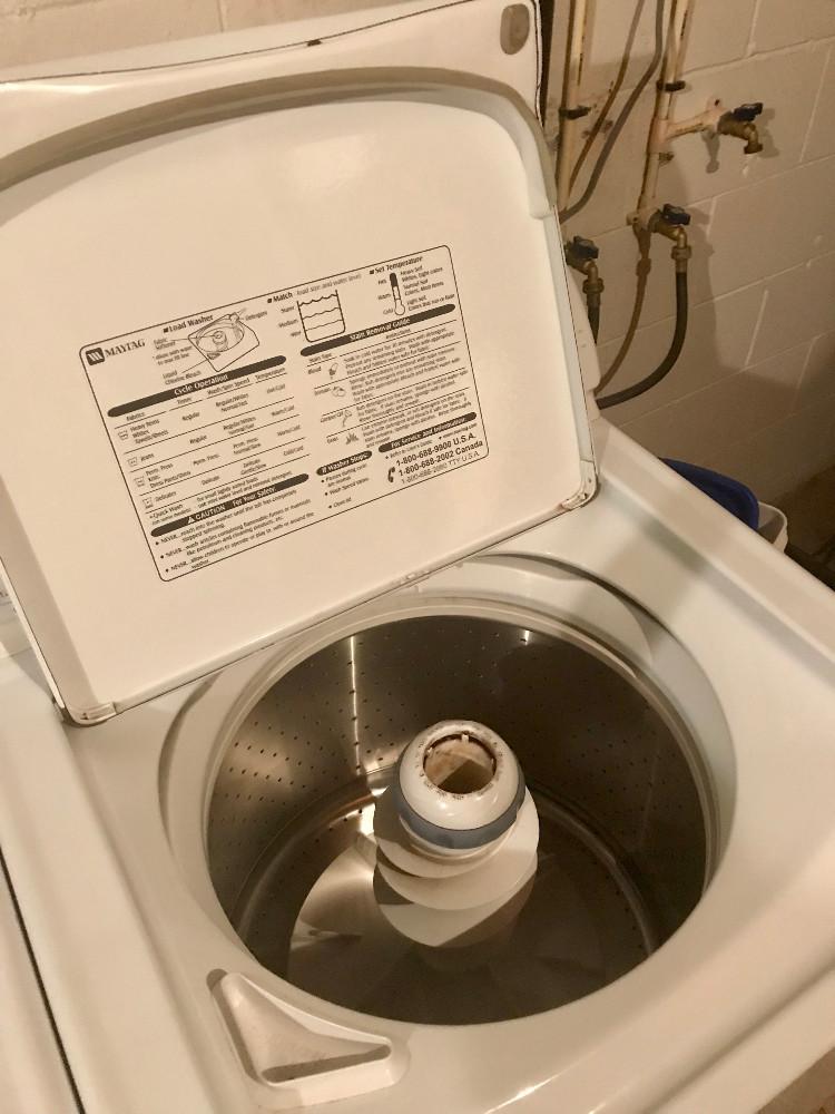 Maytag Auto Washer With Stainless Steel Tub