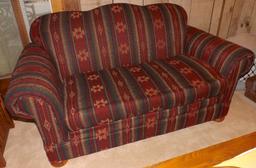 Southwest Style Upholstered Sofa