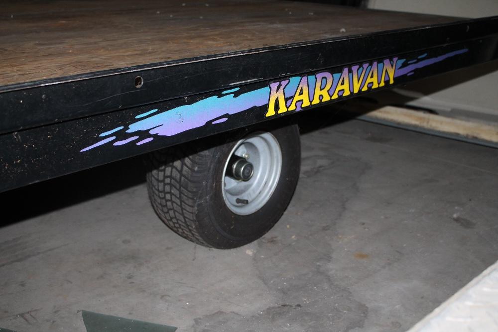 Karavan Tilt Deck Trailer 8ft 4" Wide x 8 Ft