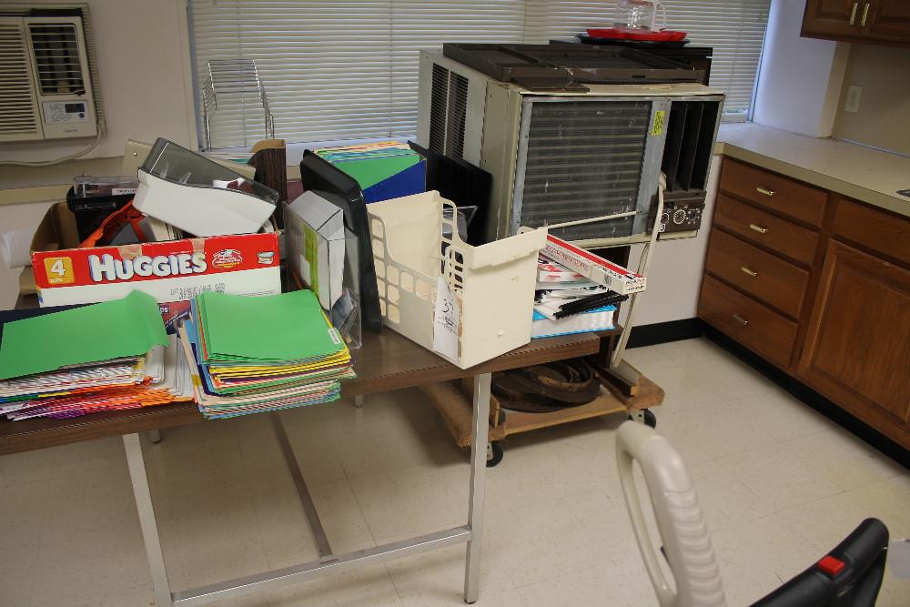 Table, Window AC, Microwave & Assorted Files