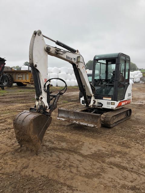 '03 Bobcat 334D Mini Excavator, Ser. #232613088, Approx. 3,300 Hrs.