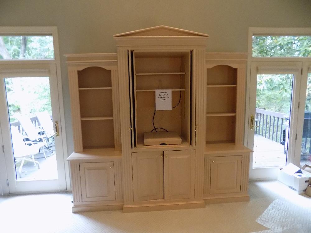 3-piece entertainment cabinet