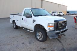 2008 Ford F-250 SRW Super Duty Plow Truck, w/ Plow & Controls