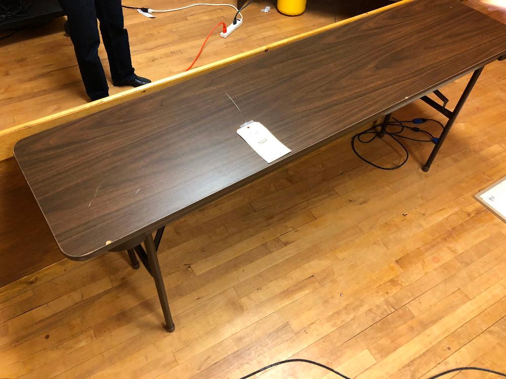 Narrow 6ft Folding Table