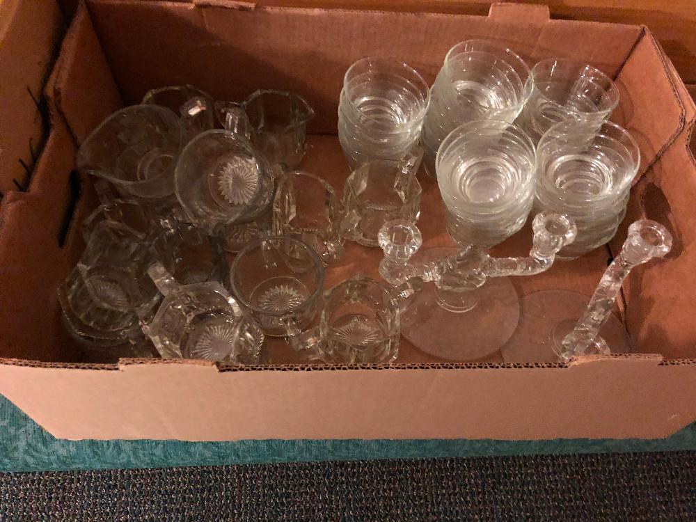 Boxes Of Drinking Glasses