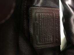 Coach Mahogany leather purse