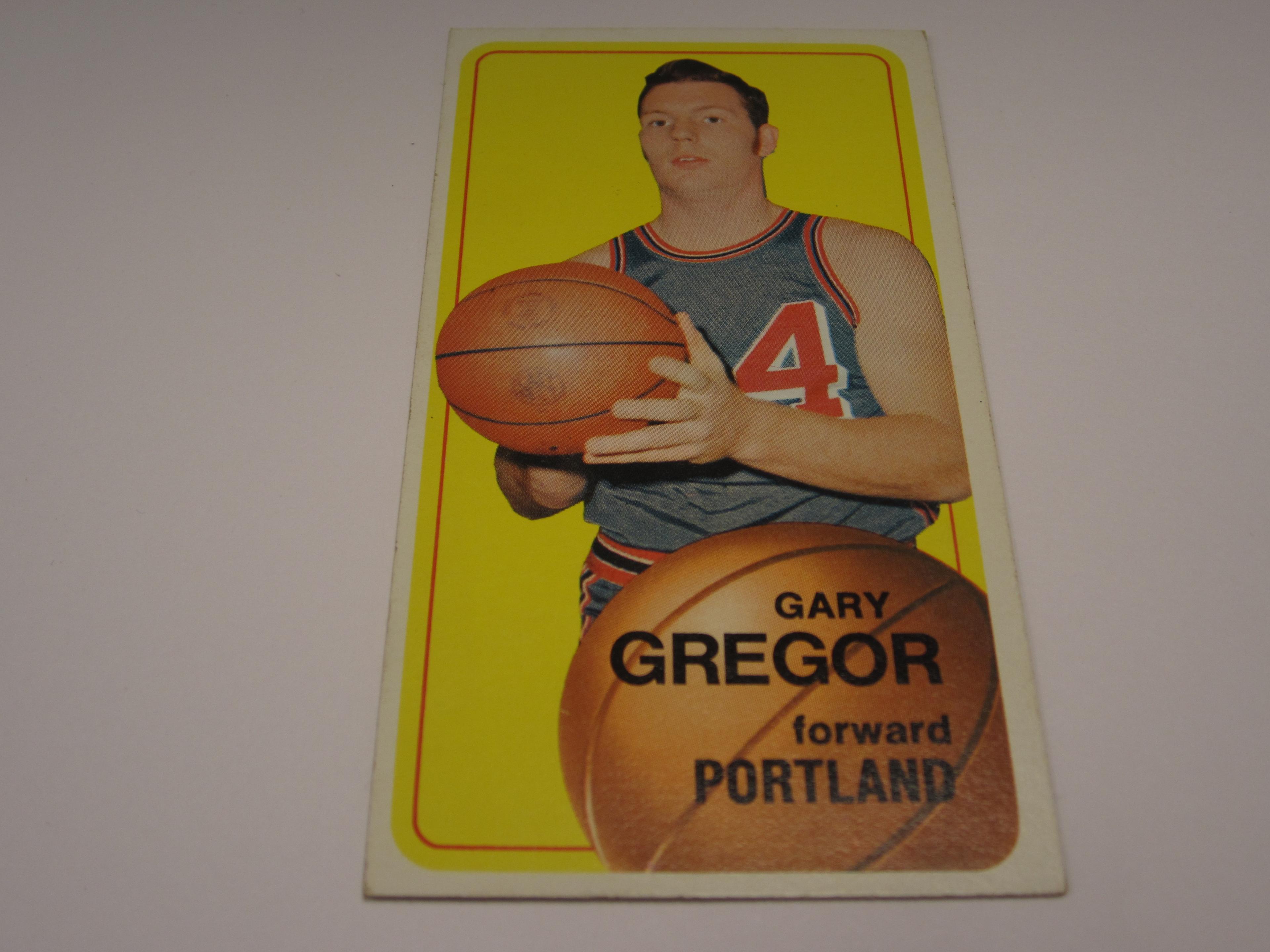 1970-71 TOPPS BASKETBALL #89 GARY GREGOR PORTLAND