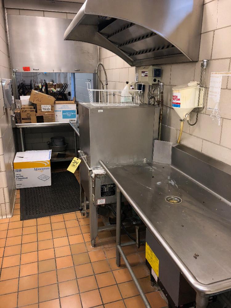 10,000 mod TRM-27 commercial dishwasher