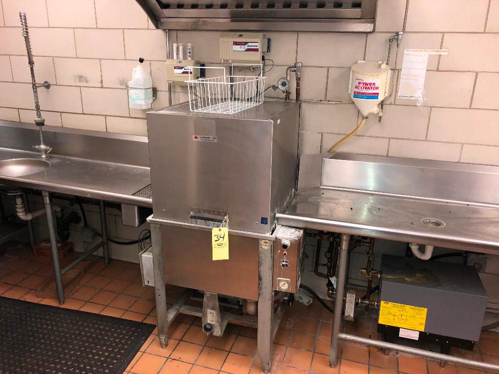 10,000 mod TRM-27 commercial dishwasher