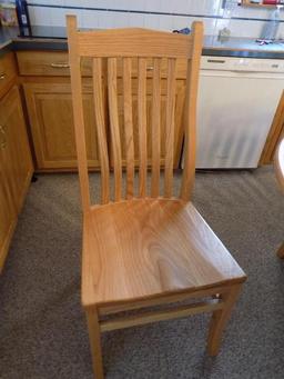 Oak Table With 4 Chairs