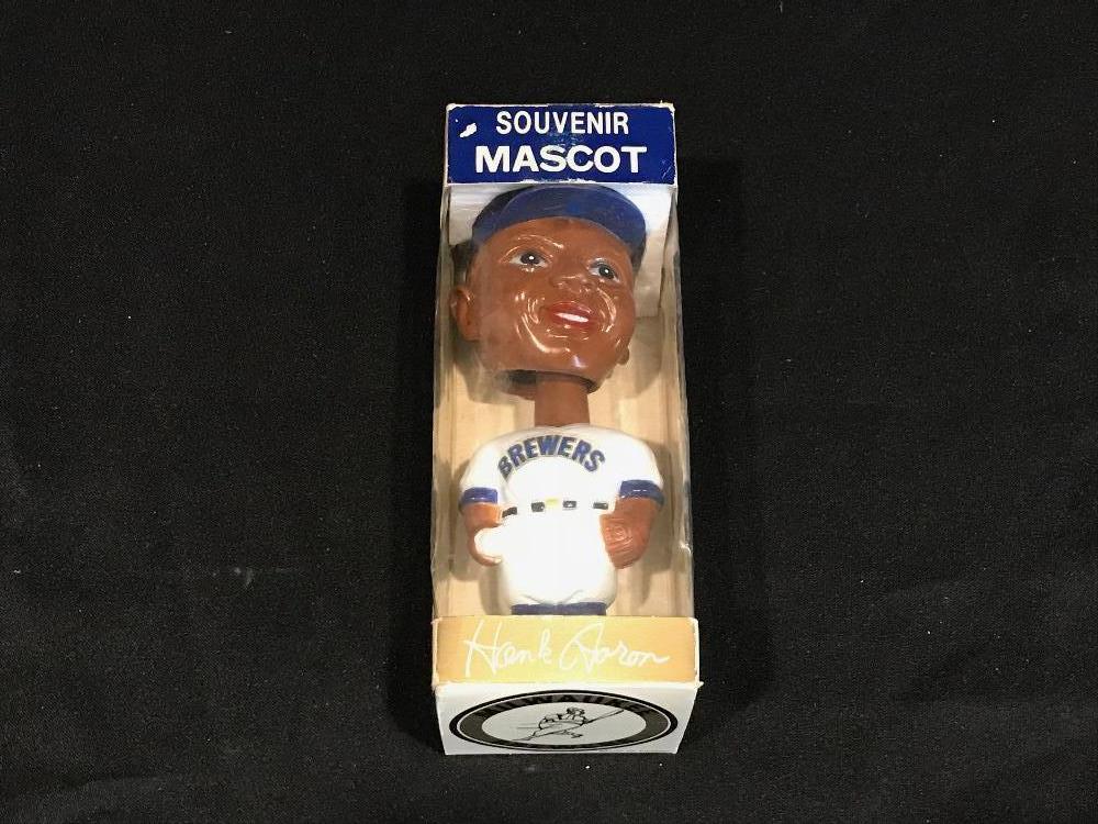 Hank Aaron Souvenier Mascot Bobble Head