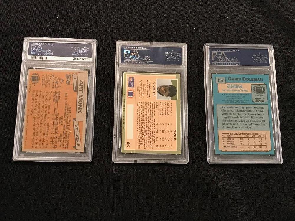 (3) PSA Graded Rookie Cards