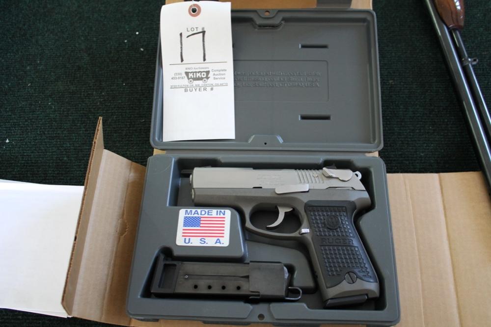 Ruger P93-DC Pistol, 9mm, 2 Magazines W/ Case, Serial #306-07569