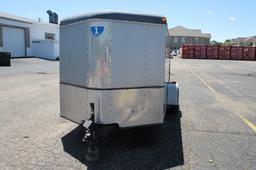 2007 Interstate 12' Box Trailer Mod. WD612SAFS, W/ Ramp Door