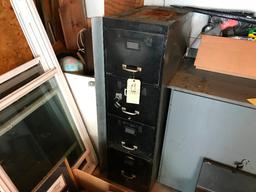 File Cabinet, Shelf Contents, Hardware