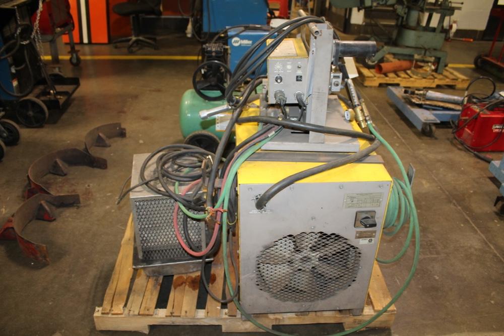 Esab 452CV Welder  w/ Mig 35 Power Feed, 3 Phase