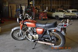 1972 Honda 350 Motorcycle