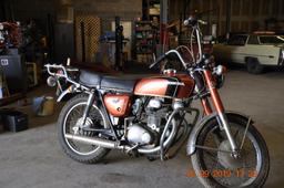 1972 Honda 350 Motorcycle