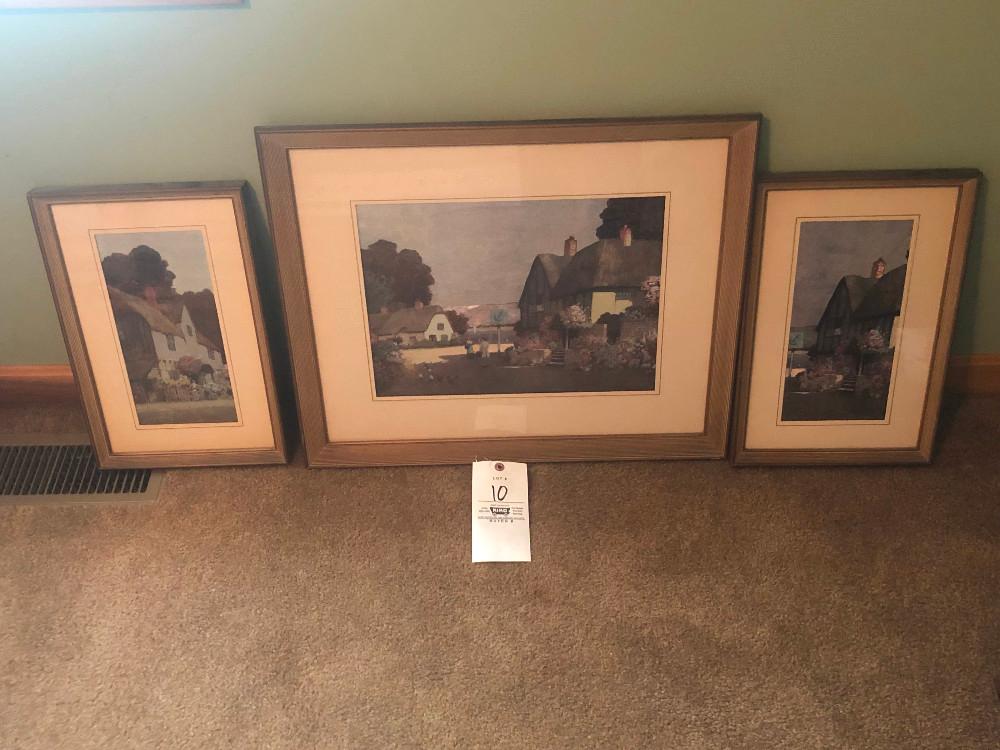 3 Framed Pictures