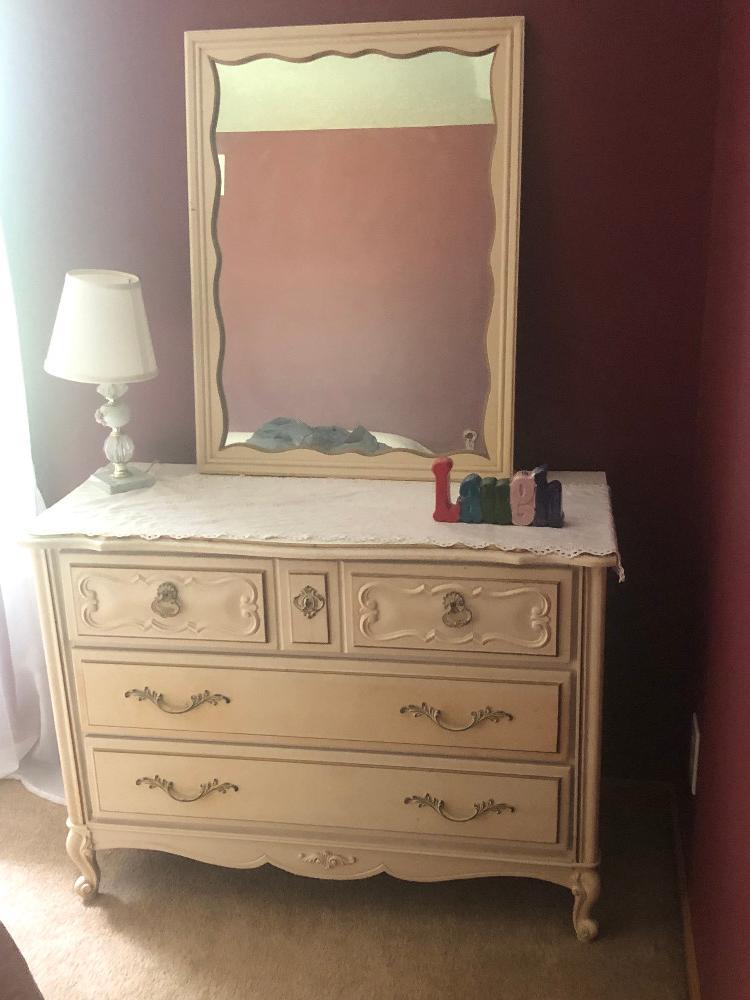 Dresser w/ Mirror and Chest of Drawers