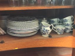 Blue Nordic China Set