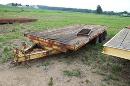 Homemade Tri-Axle Trailer