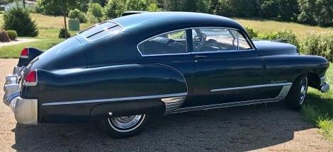 1949 Cadillac, 2-door Coupe Fastback