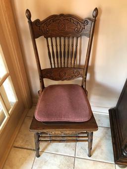 2 Oak Chairs