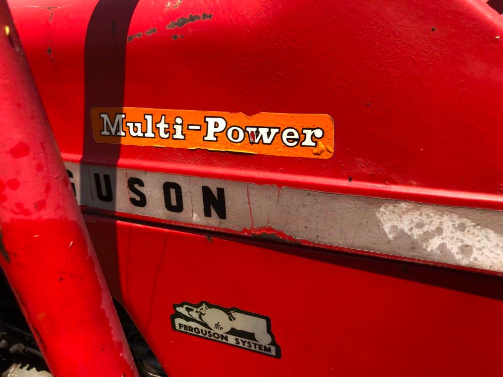 Massey Furguson 165 Diesel Loader Tractor, Multi-Power