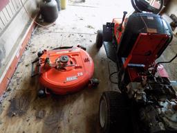 Ariel 1028 Project Tractor In Parts, 28 Inch Deck, Issues Unknown With Mower