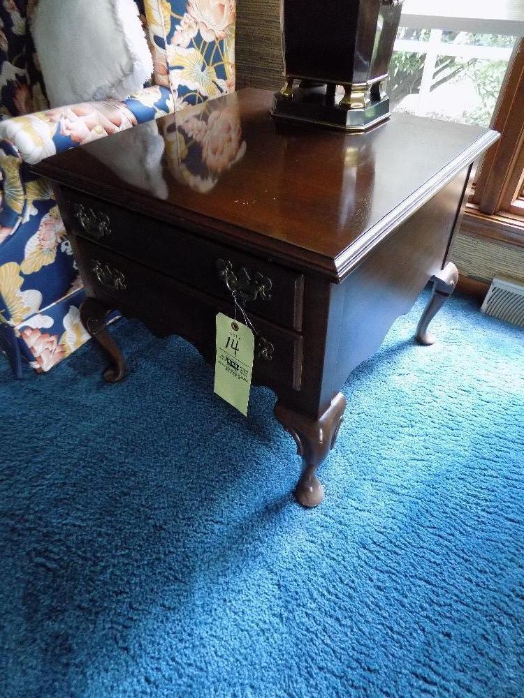 Pair Of Cherry Ethan Allen End Tables