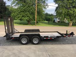 '17 Scout Tandem Trailer w/Drop Ramp 6' x 14'