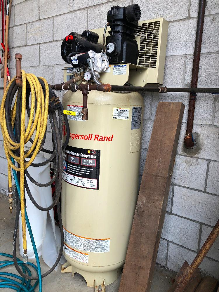 Ingersoll Rand 3 Hp. Shop Compressor