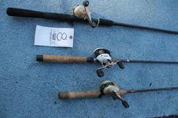 3 Fishing Poles