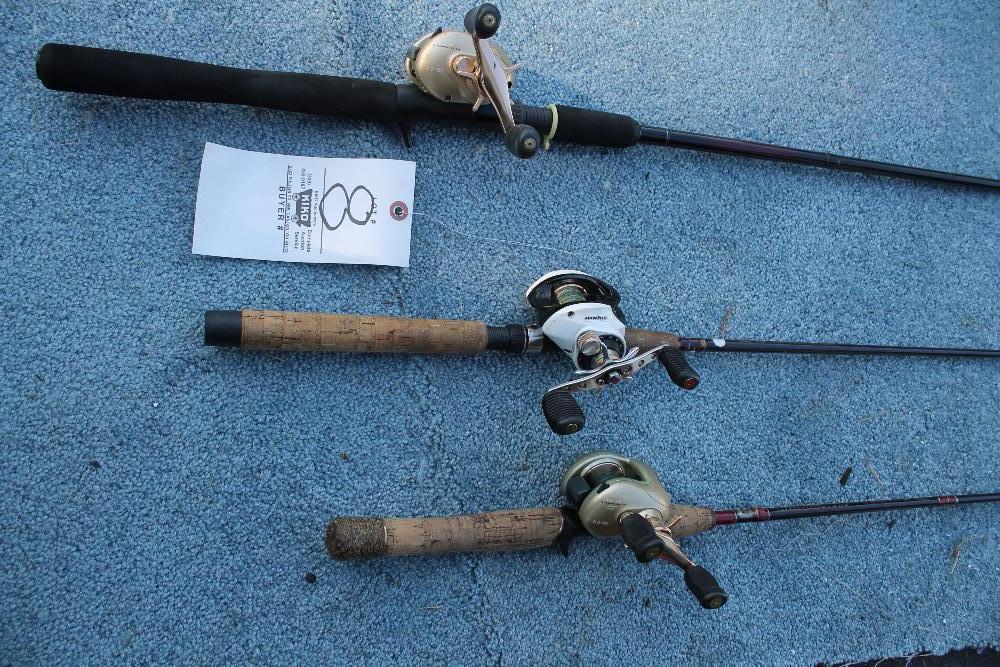 3 Fishing Poles