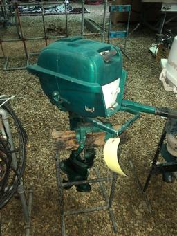 Johnson 5.5HP Tiller Motor