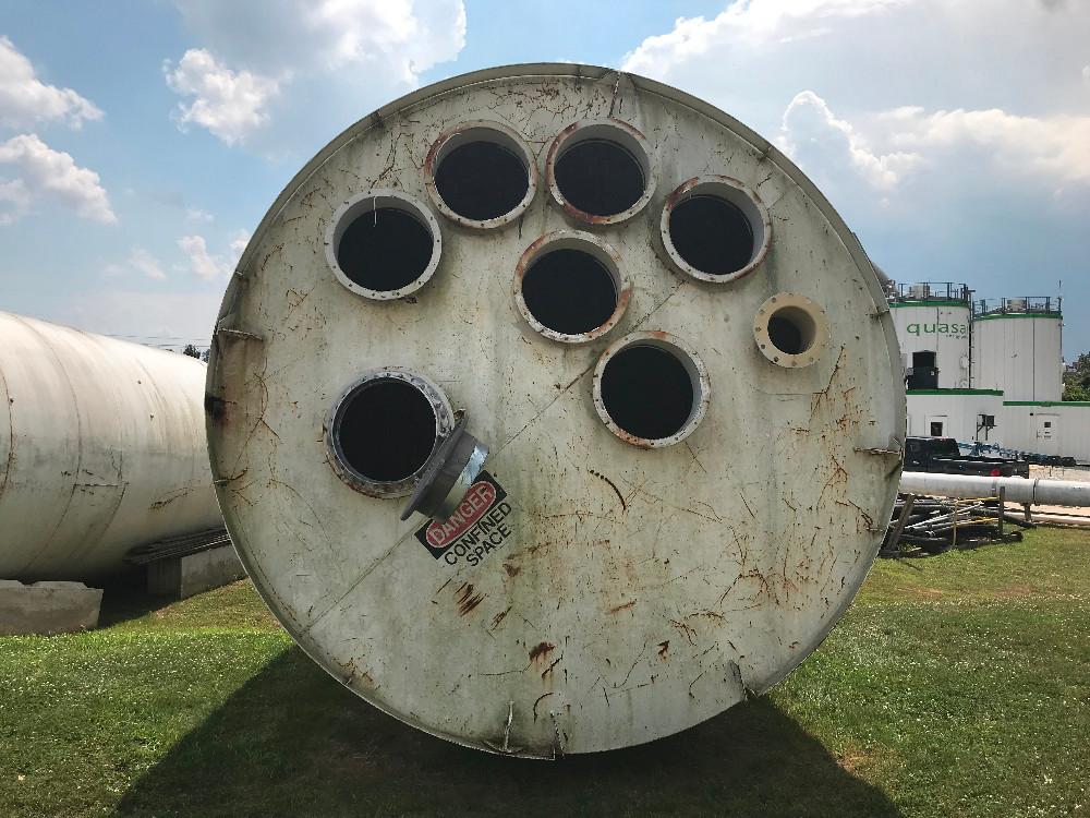 12'x 25'  Steel Hopper Bottom Storage Tank