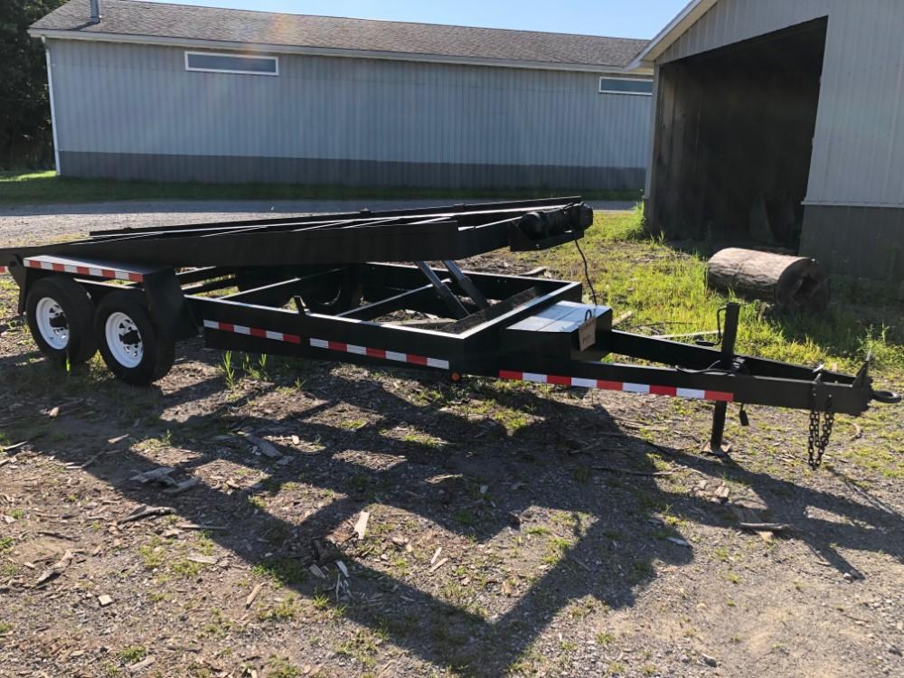 Hydraulic Tilt-Deck Car Hauler W/ Winch, 6,000 GVW, 20 ft.