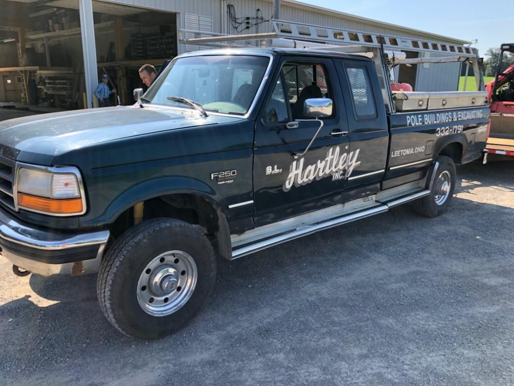 1996 Ford F250 Diesel 4x4 XLT 9,000 Lb. Winch, Automatic, Extended Cab, 157K Mi.