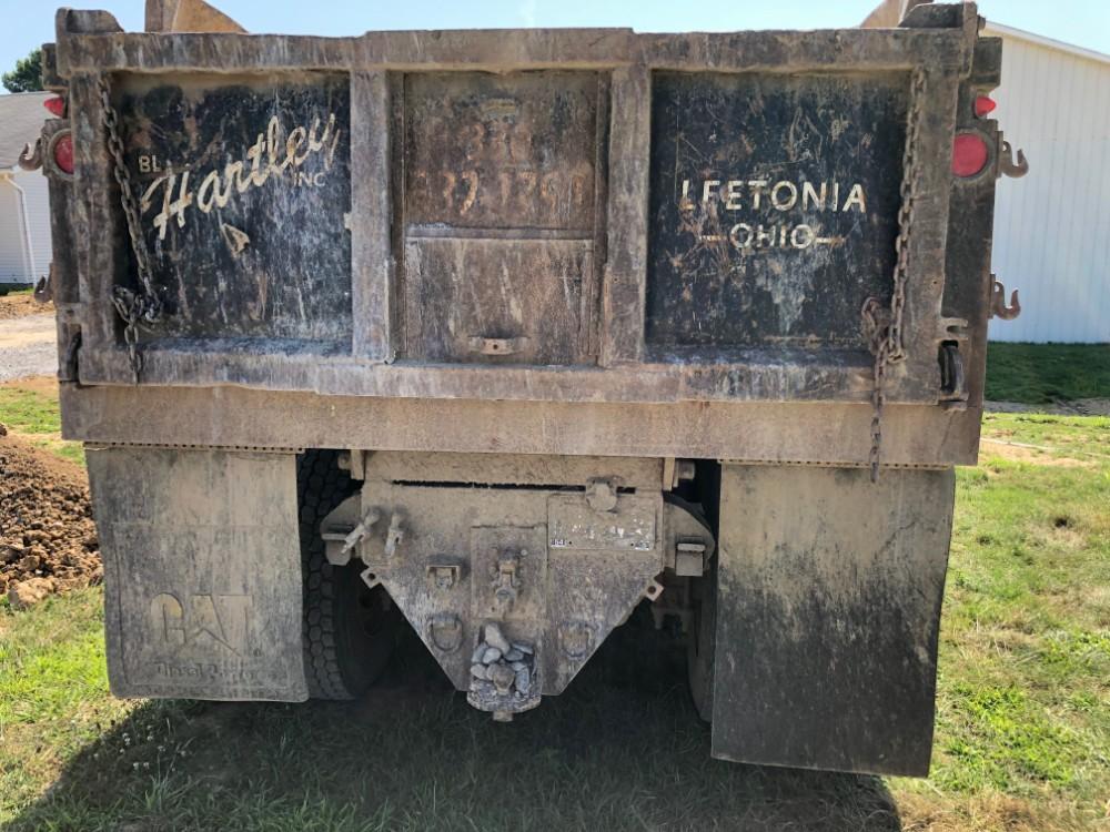 1991 GMC Dump Truck, 13-Ton CAT Diesel, 99,214 Mi., W/ Drop Axle