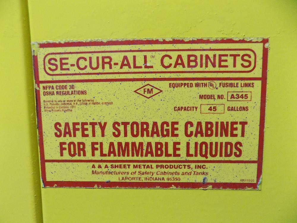 Flammable Cabinet 43"w x 72"t