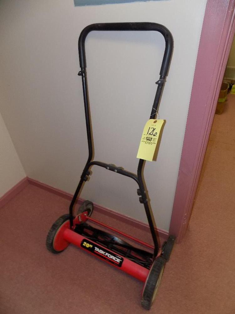 20" Task force reel mower