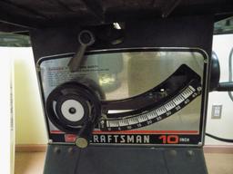 Craftman 10" table saw