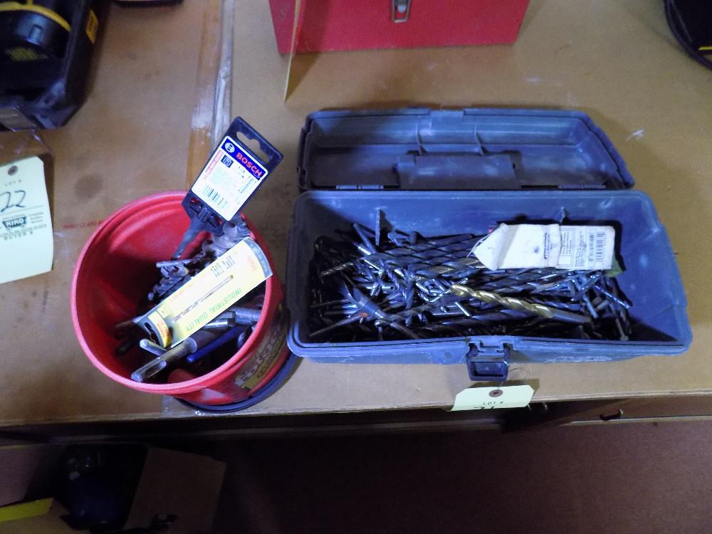 (2) Containers of Drill Bits